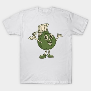 Grenade hand retro cartoon T-Shirt